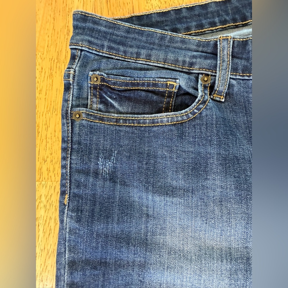 Gap Jeans Womens 34 Blue Legging Jeggings Skinny Medium Wash Mid Rise Denim - Picture 6 of 12
